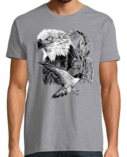 Camiseta Aguila halcon y Buho - latostadora.com - Modalova