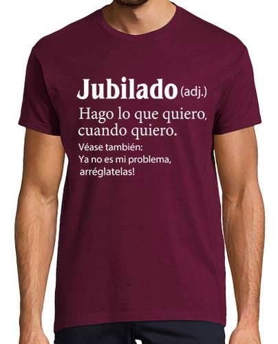 Camiseta Hombre Manga Corta Jubilado, descripcion laTostadora - latostadora.com - Modalova