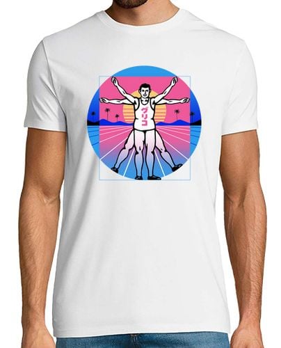 Camiseta Hombre Manga Corta camisa de hombre de vitruvio corriendo para hombre laTostadora - latostadora.com - Modalova