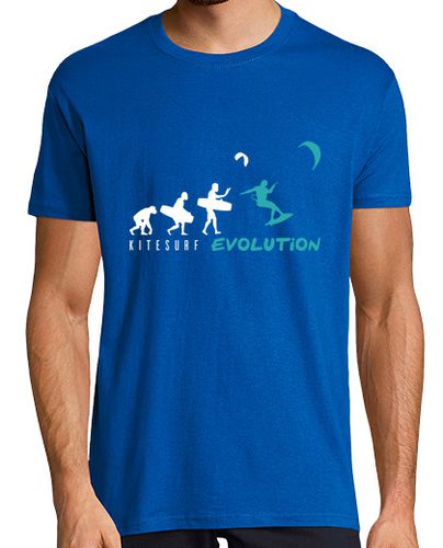 Camiseta evolución de kitesurf 1 - latostadora.com - Modalova