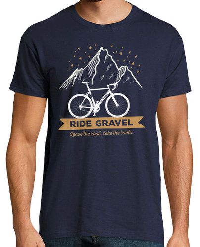 Camiseta Hombre Manga Corta andar en bicicleta de grava bicicleta g laTostadora - latostadora.com - Modalova