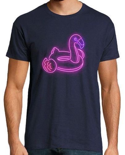 Camiseta Hombre Manga Corta Neon flamingo laTostadora - latostadora.com - Modalova