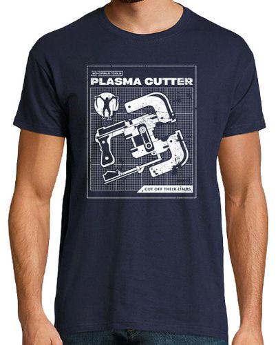 Camiseta Dead Space Plasma Cutter Blueprint - latostadora.com - Modalova