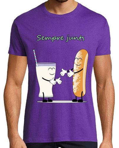 Camiseta Hombre Manga Corta Sempre junts laTostadora - latostadora.com - Modalova