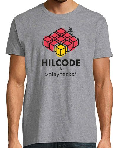 Camiseta HILCODE y Playhacks para Hombre laTostadora - latostadora.com - Modalova