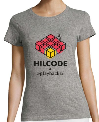 Camiseta mujer HILCODE y Playhacks para Mujer - latostadora.com - Modalova