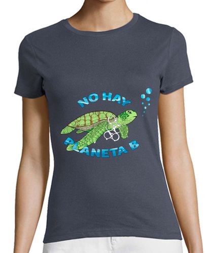Camiseta mujer No hay planeta B - latostadora.com - Modalova