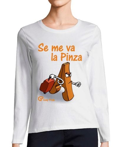 Camiseta Mujer Manga Larga Se me va la pinza laTostadora - latostadora.com - Modalova