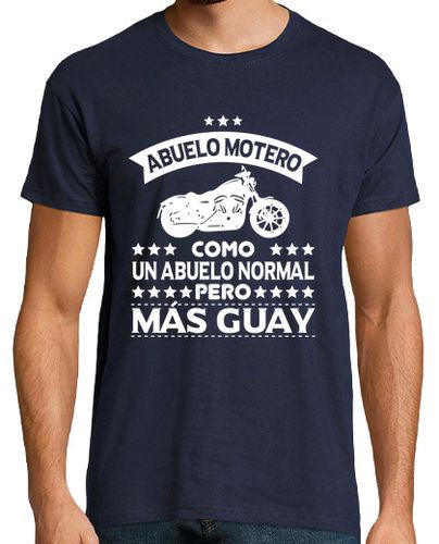 Camiseta Abuelo motero más guay laTostadora - latostadora.com - Modalova