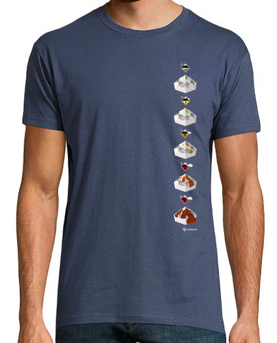 Camiseta Atesmaps BPA Vertical - latostadora.com - Modalova