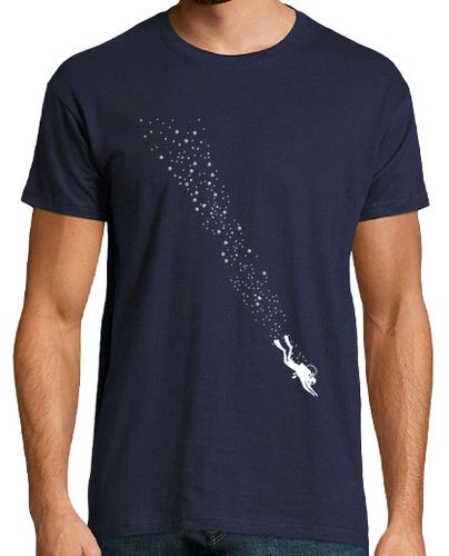 Camiseta Submarinista burbujas - latostadora.com - Modalova