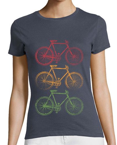 Camiseta mujer 3 Bicis Vintage - latostadora.com - Modalova
