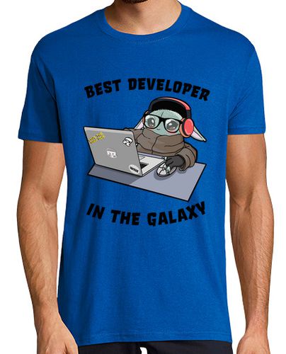 Camiseta best developer in the galaxy 1 - latostadora.com - Modalova