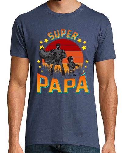 Camiseta Super Papá Padre E Hijo Regalo Día Del Padre Super Héroe - latostadora.com - Modalova