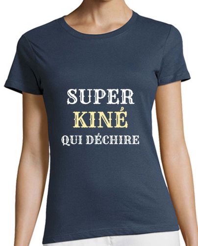 Camiseta mujer super kine que lágrimas humor kine - latostadora.com - Modalova