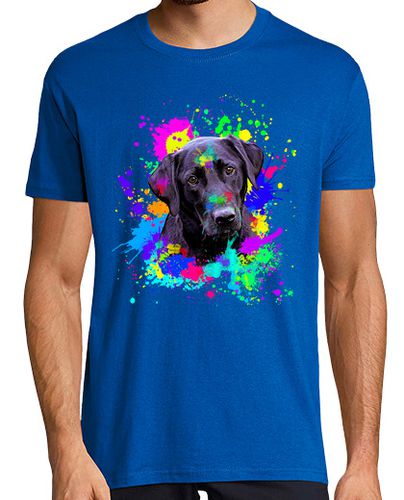 Camiseta lindo perro labrador retriever negro - latostadora.com - Modalova