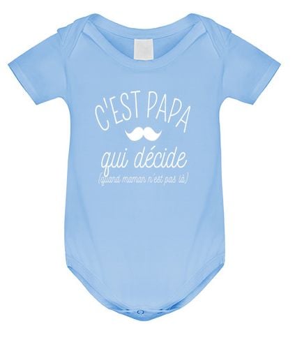 Body Bebé papá decide humor regalo de papá laTostadora - latostadora.com - Modalova