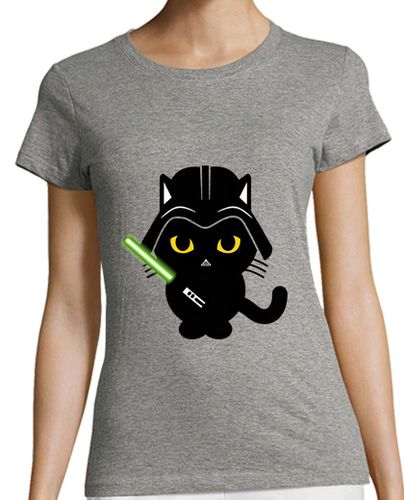 Camiseta mujer Cat Vader - latostadora.com - Modalova