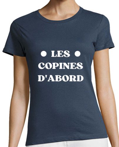 Camiseta Mujer Manga Corta novias primer humor mujer laTostadora - latostadora.com - Modalova