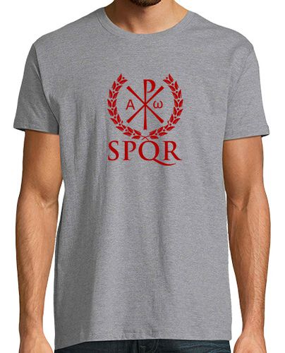 Camiseta Crismón SPQR laTostadora - latostadora.com - Modalova