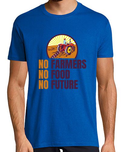 Camiseta los agricultores son nuestro futuro - latostadora.com - Modalova
