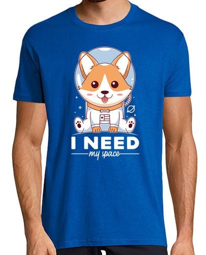 Camiseta Hombre Manga Corta I Need my Space Kawaii Art laTostadora - latostadora.com - Modalova