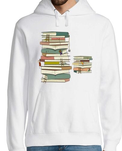 Sudadera Con Capucha Para Hombre Libros laTostadora - latostadora.com - Modalova