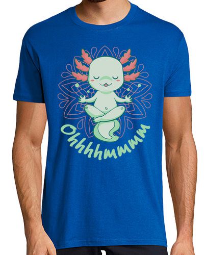 Camiseta yoga gimnasia kawaii axolotl meditar - latostadora.com - Modalova