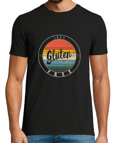 Camiseta Hombre Manga Corta camisa de la enfermedad celíaca 100 sin gluten conciencia de la enfermedad celíaca intolerancia al g laTostadora - latostadora.com - Modalova