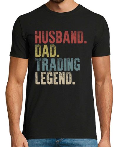 Camiseta Hombre Manga Corta marido papá camisa de leyenda comercial inversor mercado de valores regalo del comerciante mercado d laTostadora - latostadora.com - Modalova