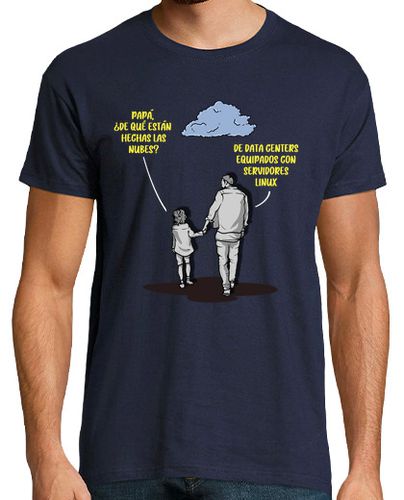 Camiseta Papá Programador Linux Informática Regalo Día Del Padre Humor Geek - latostadora.com - Modalova