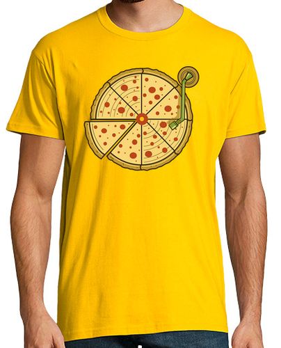 Camiseta Hombre Manga Corta pizza de vinilo laTostadora - latostadora.com - Modalova