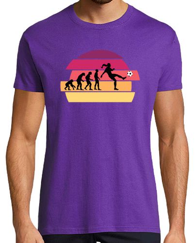 Camiseta evolución humanidad fútbol femenino - latostadora.com - Modalova