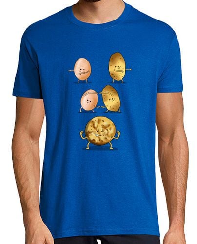 Camiseta Hombre Manga Corta tortilla de patata fusión laTostadora - latostadora.com - Modalova