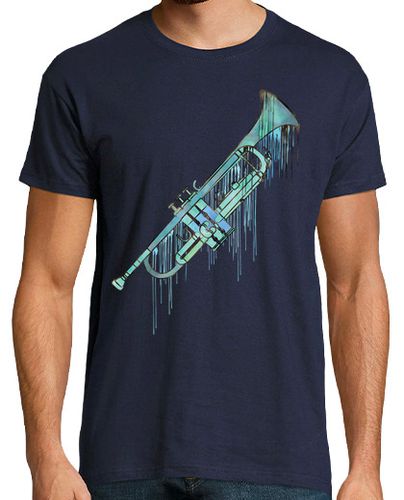 Camiseta acuarela de trompeta - latostadora.com - Modalova