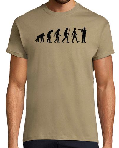 Camiseta Evolución del Flautista - latostadora.com - Modalova