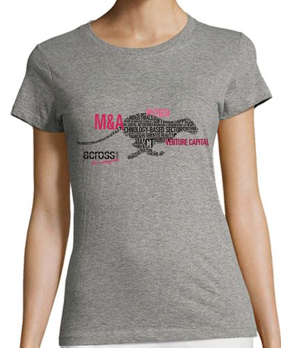 Camiseta mujer Mujer manga corta gris - latostadora.com - Modalova