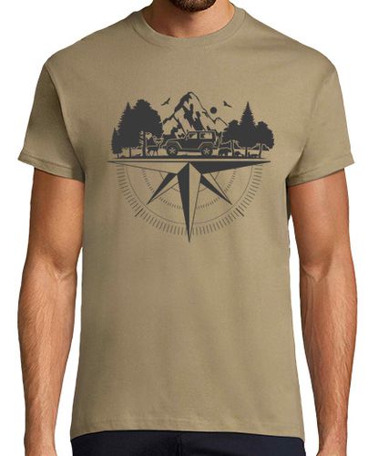 Camiseta Hombre Manga Corta Aventura Montaña Todoterreno laTostadora - latostadora.com - Modalova