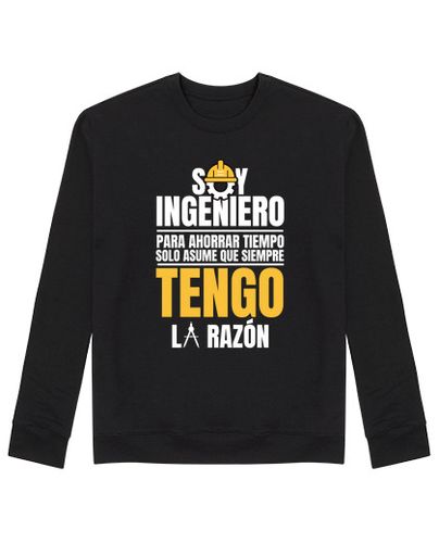 Sudadera Sin Capucha Unisex soy ingeniero asume que siempre tengo l laTostadora - latostadora.com - Modalova