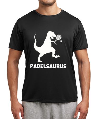 Camiseta Hombre Deportiva Padel Tennis T Rex como Dino Padel laTostadora - latostadora.com - Modalova