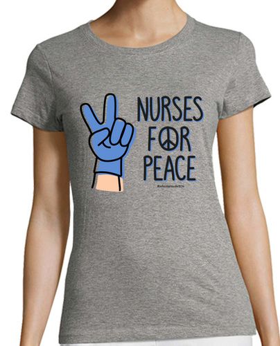 Camiseta mujer Nurses for peace dona - latostadora.com - Modalova