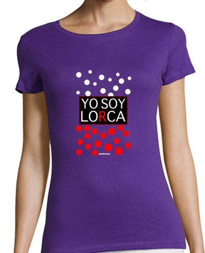Camiseta mujer Yo soy Lorca - latostadora.com - Modalova