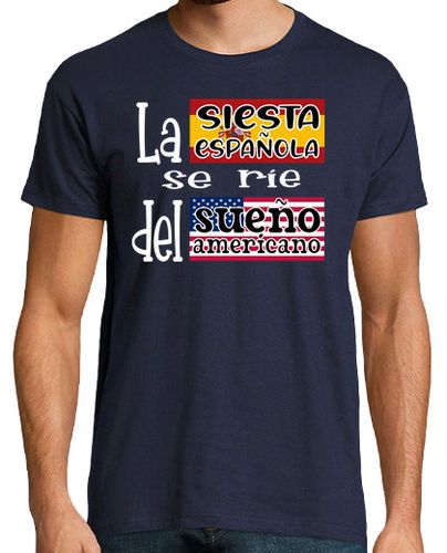 Camiseta La siesta española - blanco - latostadora.com - Modalova