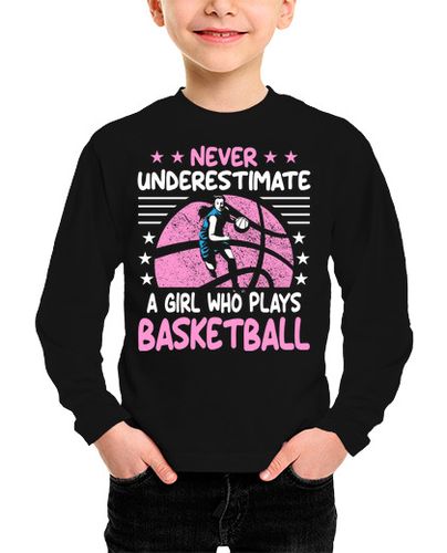 Camiseta Niño Manga Larga baloncesto niña baloncesto femenino laTostadora - latostadora.com - Modalova