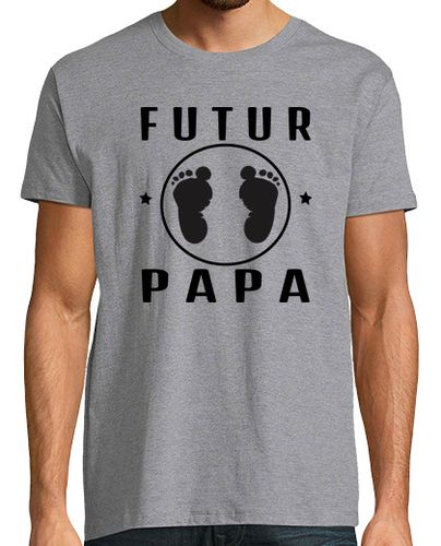 Camiseta círculo de pies de bebé de papá futuro - latostadora.com - Modalova