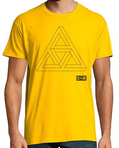 Camiseta Sierpinski imposible hueco negro laTostadora - latostadora.com - Modalova