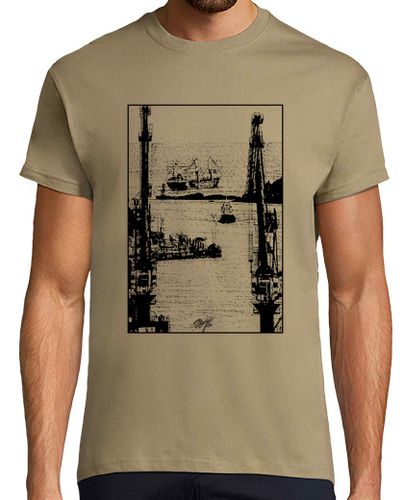 Camiseta Pasaiako badiaren sarrera - Entrada de la bahía de Pasaia - latostadora.com - Modalova