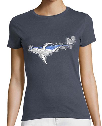 Camiseta mujer ballena jorobada - latostadora.com - Modalova