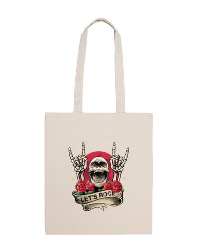 Bolsa De Tela vamos a rock rock and roll mano de esqu laTostadora - latostadora.com - Modalova