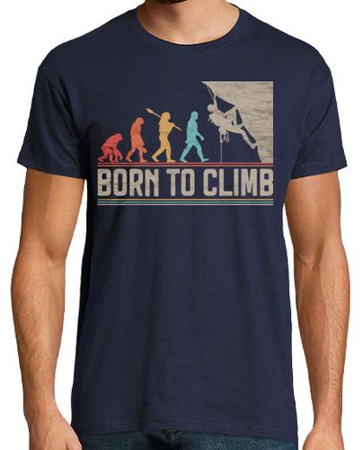 Camiseta nacido para escalar escalar escalar - latostadora.com - Modalova